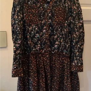 Maeve (Anthropologie) print drop waist dress.